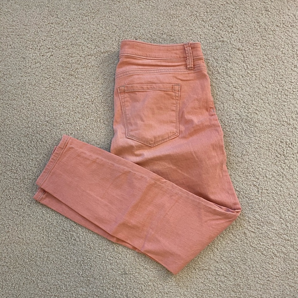 Loft - Pink skinny jeans
